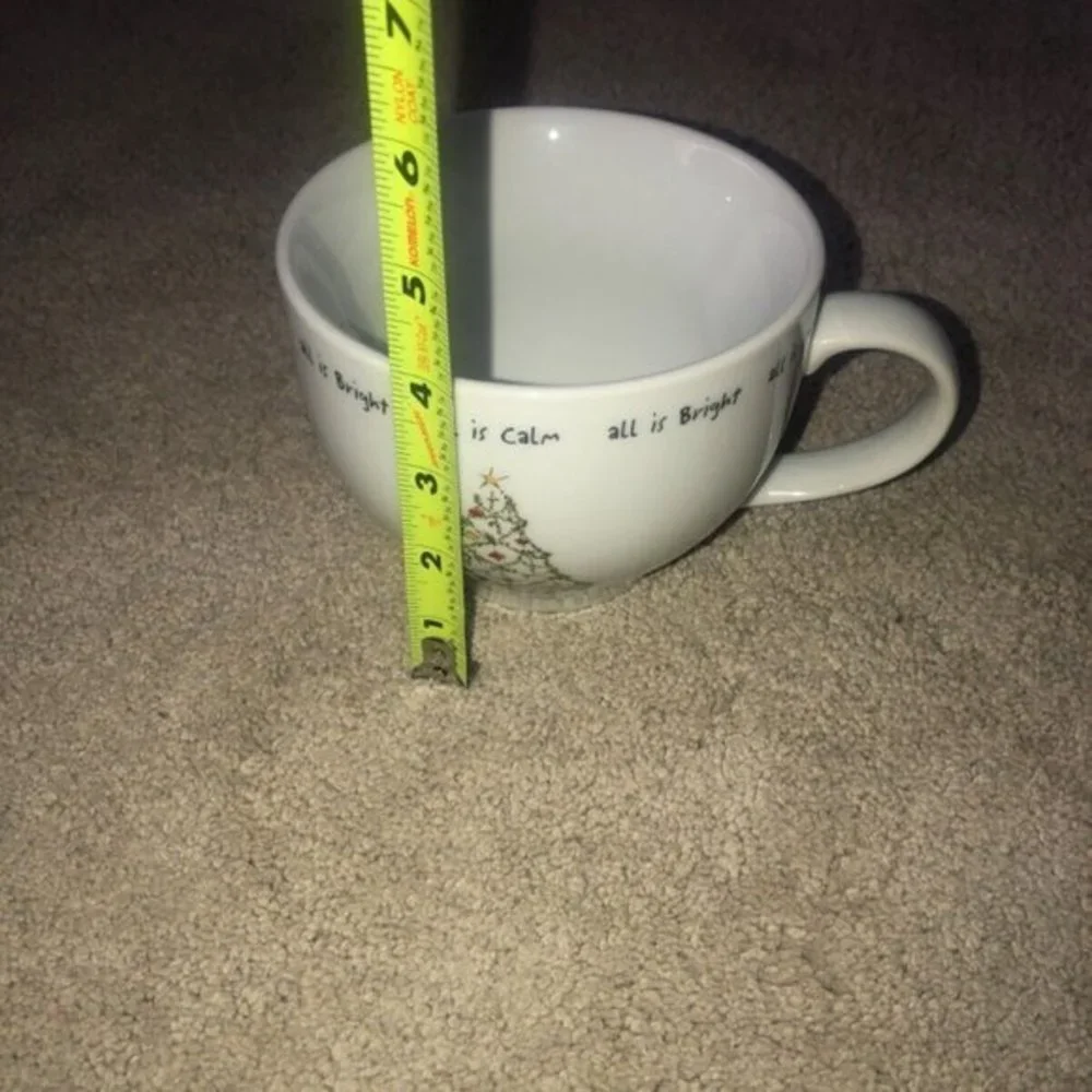 Pottery Barn Holiday Cheer Christmas Tree Coffee Mug‎